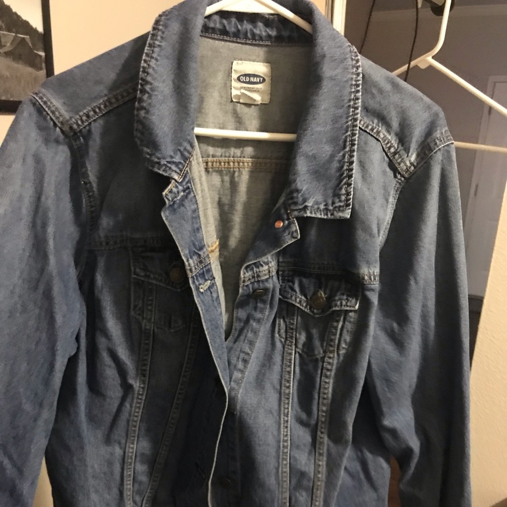 Old Navy Medium Wash Denim Jacket